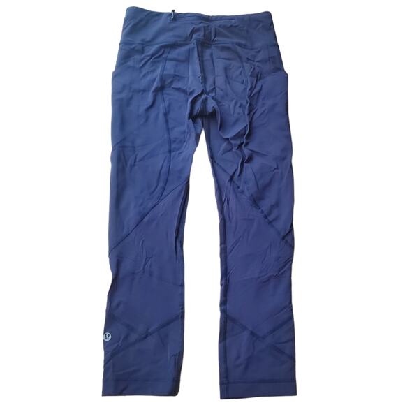 lululemon Pace Rival Crop (22") Leggings Women's Size 4 With Pockets - Picture 13 of 14